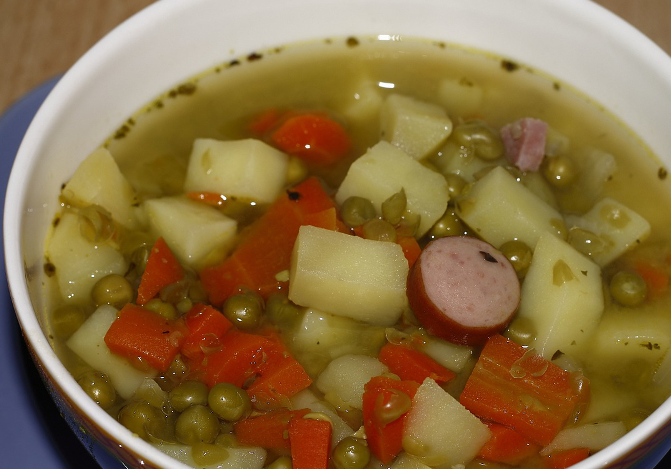 Erbsensuppe